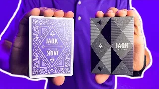 Amethyst JAQK Cellars Playing Cards Deck Review!