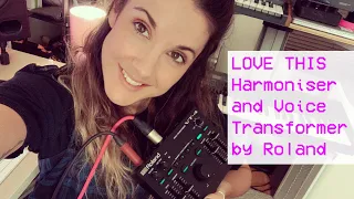 LOVE THIS Harmoniser and Voice Transformer by #Roland