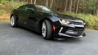 2017 Camaro V6 with Flowmaster American Thunder Mufflers