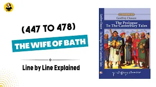 The Wife of Bath | Canterbury Tales | General Prologue | Line by Line explained in Hindi and Urdu
