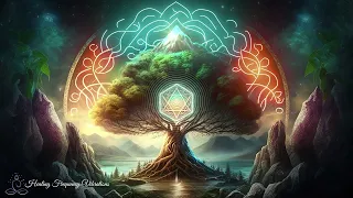 [Tree Of Life] 396Hz Attract Prosperity, Luck & Love | Cleans the Aura and Space | Heal ROOT CHAKRA