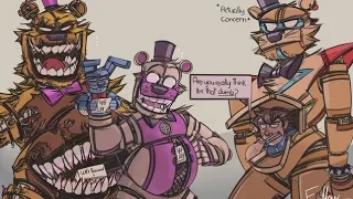 fnaf comic dub(Gregory's not that dumb)