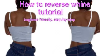 How to reverse whine tutorial || step by step, beginner friendly || Portia Rufu #reversewhine