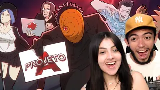 (VOICE MAKERS) ANIMAÇÃO - AKATSUKI FAZ UMA FESTA! #1 PREPARATIVOS!  REACT