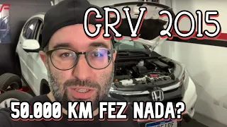 CRV 2015 - 50.000 KM REVISÃO PREVENTIVA E AR CONDICIONADO