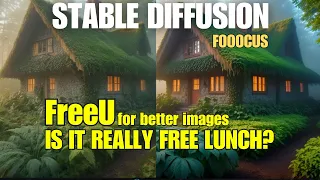 Stable Diffusion - Better Images with FreeU - Fooocus