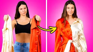 Budget-Friendly Clothes Transformation Ideas || Fashion Hacks You Should Know