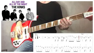 "All Day and All of the Night" – KINKS - (bass tab & cover) - FRANKS BASS COVERS