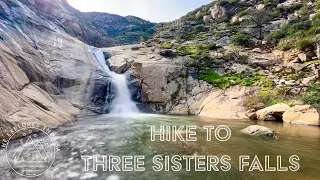 Three Sisters Falls hike in San Diego County - Relive video