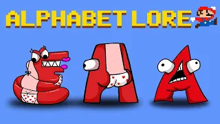 Alphabet Lore (A - Z…) But Fixing Letters | Big trouble in Super Mario Bros 3 | GM Animation #New