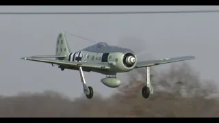 Focke-Wulf Fw 190A 1.5m RC plane Smart BNF Basic with AS3X and SAFE Select Maiden flight