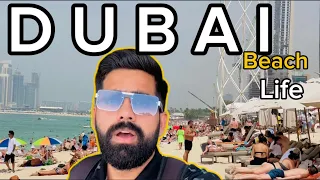 Marina Beach in Dubai|JBR Beach | Walking in Marina Beach|Jumaira Beach