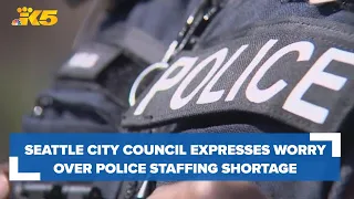 Urgent action is needed to address Seattle police staffing shortage, councilmembers say
