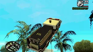 Gta San Andreas Car fast Flying and run cheat video I 2020I