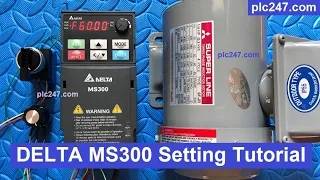 [Tutorial] DELTA MS300 VFD Setting