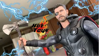 Thor Avengers Infinity War 1:6 Scale HOT TOYS Unboxing and REVIEW