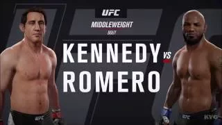 EA Sports UFC 2 - Tim Kennedy vs Yoel Romero | Gameplay (HD) [1080p60FPS]