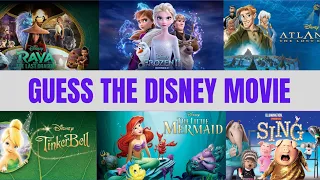 Guess The Disney Movie | Disney Movie Challenge 🎬