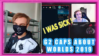 G2 Caps About Worlds 2019