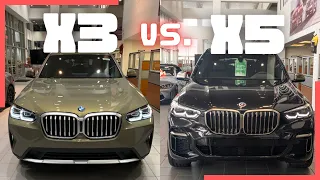 Car Comparison: 2023 BMW X3 vs. 2023 BMW X5! (Which BMW SUV is best for you?)