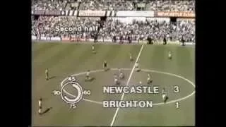 Newcastle v Brighton & HA, 12th May 1984, Division 2