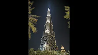 Burj Khalifa skyscraper in Dubai, United Arab Emirates