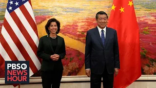 U.S. Commerce Secretary discusses trip to China amid military and economic tensions