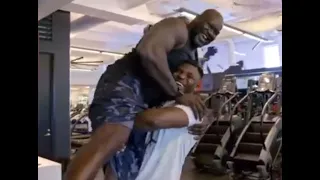 Francis Ngannou picks up Shaq