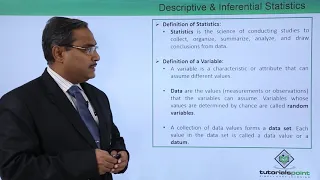 Descriptive and Inferential Statistics | Machine Learning |TutorialsPoint