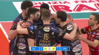 Highlights | Sir Safety Susa Perugia - Top Volley Cisterna 3-0 | Quarti Coppa Italia