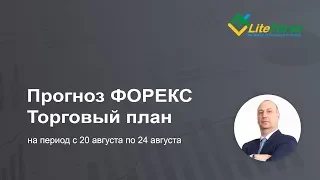 Обзор валютного рынка с 20 по 24 августа