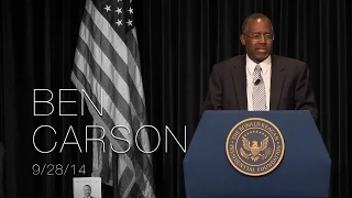 Perspectives on Leadership Forum with Dr. Ben Carson — 9/28/14