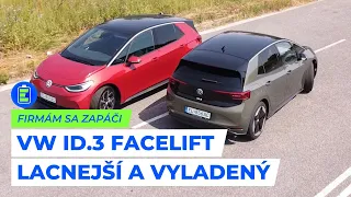 Elektromobil Volkswagen ID.3 FACELIFT. Lacnejší a vyladený.