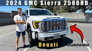 Elevated Performance: 2024 GMC Sierra 2500HD Denali Duramax Detailed Review!