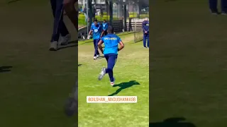 දිල්ශාන් මදුශංක/dilshan madushanka  bowling practice, #srilankacricket #dilshanmadushanka