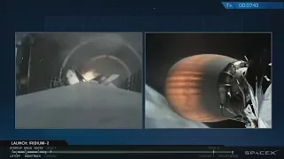 Моменты старта и посадки SpaceX Falcon 9 (Iridium-2) + ПРЕКРАСНЫЕ РУЛИ