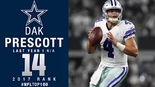 #14: Dak Prescott (QB, Cowboys) | Top 100 Players of 2017 | NFL