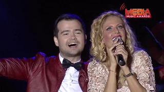 Laurentiu Duta feat. Andreea Banica - Shining heart @ Media Music Awards 2012