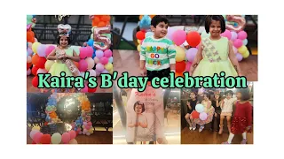 Kaira's B'Day celebration | Mermaid Theme | Magic show #theamazingatharv #viral #cute #birthday