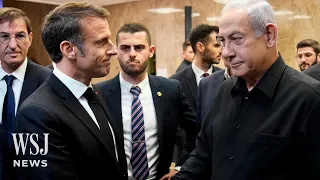 Macron Travels to Israel to Show Support, Push for Truce | WSJ