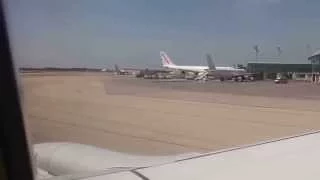 Тake-off El-Prat Barcelona runway 07R  B-737-800 Utair-Ukraine