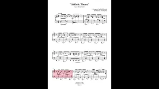 Athletic Theme - Super Mario World (Piano Score)