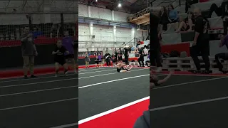 Girl Accidentally Lands on Head While Performing Backflips - 1505074