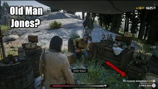 What is it with the Old Man Jones - Red Dead Online