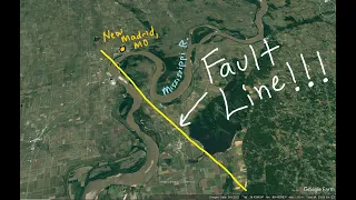 1811-1812 New Madrid earthquake damage...see it with LiDAR | Geology Models