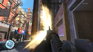 GTA 4 First Person Bank Heist