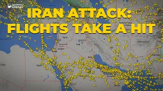 Trouble For Airlines After Iran Attacks Israel | #iran #israel #iranairstrike #airlines