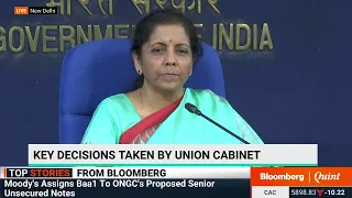 Finance Minister Nirmala Sitharaman's Press Conference