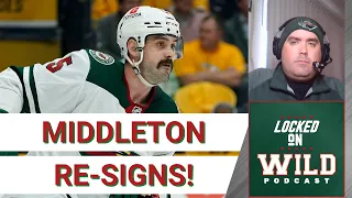Jacob Middleton Extension Caps off Wild News Day for the Minnesota Wild!