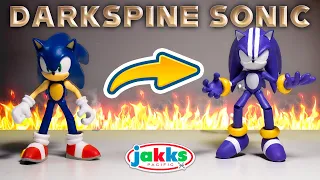 Turning Jakks Sonic into a Darkspine Sonic Custom Action Figure!